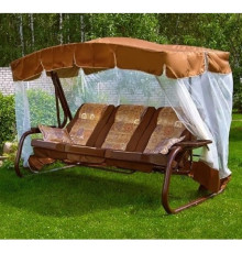 Садовые качели Olsa Палермо Премиум, 2665х1440х1860 мм, арт. с591