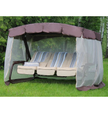 Садовые качели Olsa (Ольса) Палермо Премиум, 2665х1440х1860 мм, арт. с1645