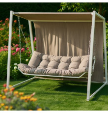 Садовые качели ПИК Монако 001 + москитная сетка, 2100х1650х1910 мм