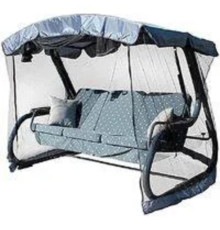 Садовые качели Мобеком Секвойя (серый горох), 2300x1430x1600 мм